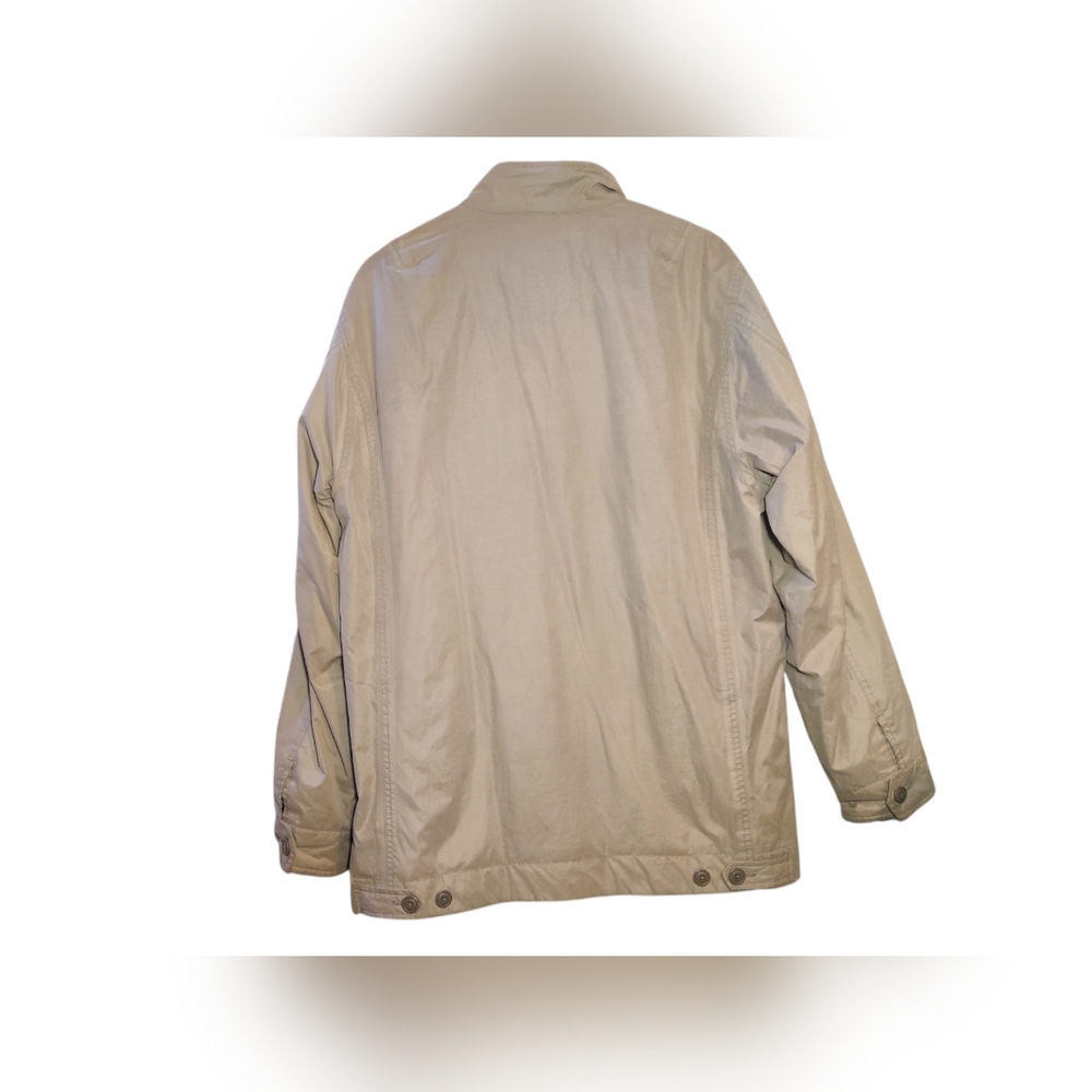 AIGLE Men's Wind Proof Lightweight Winter Army Beige Travel Jacket | Sz XL - Picture 5 of 5